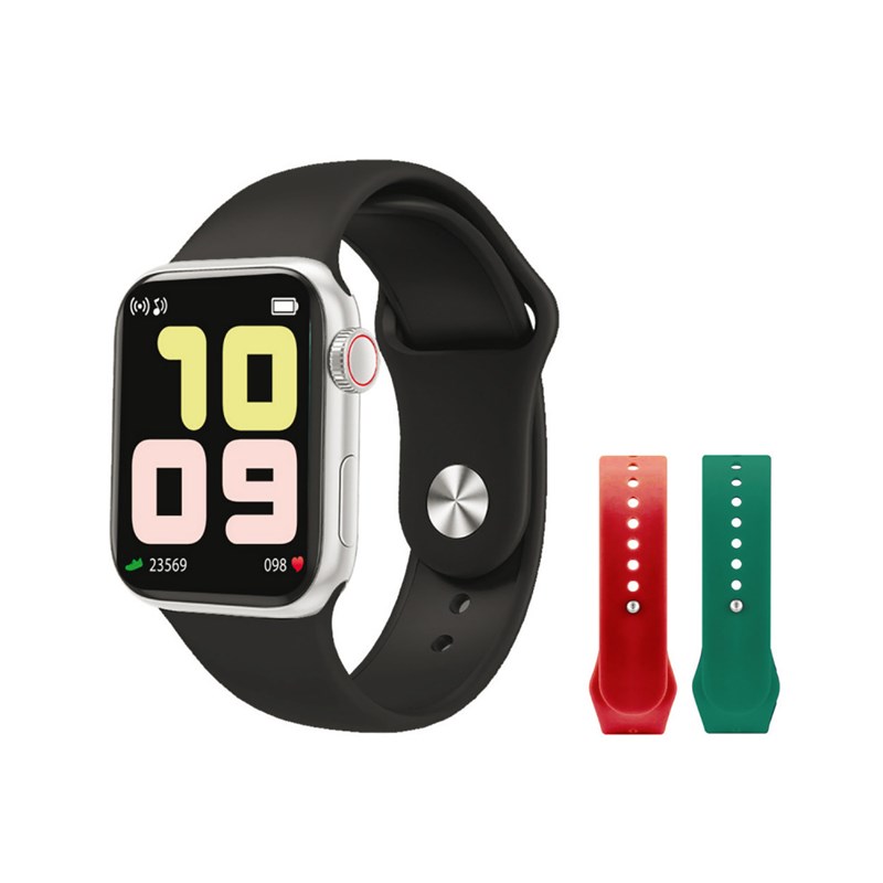 Montre connectée homme Lee Cooper - 3 Bracelets silicone - Appel bluetooth - Notifications - Podomètre - Suivie des calories