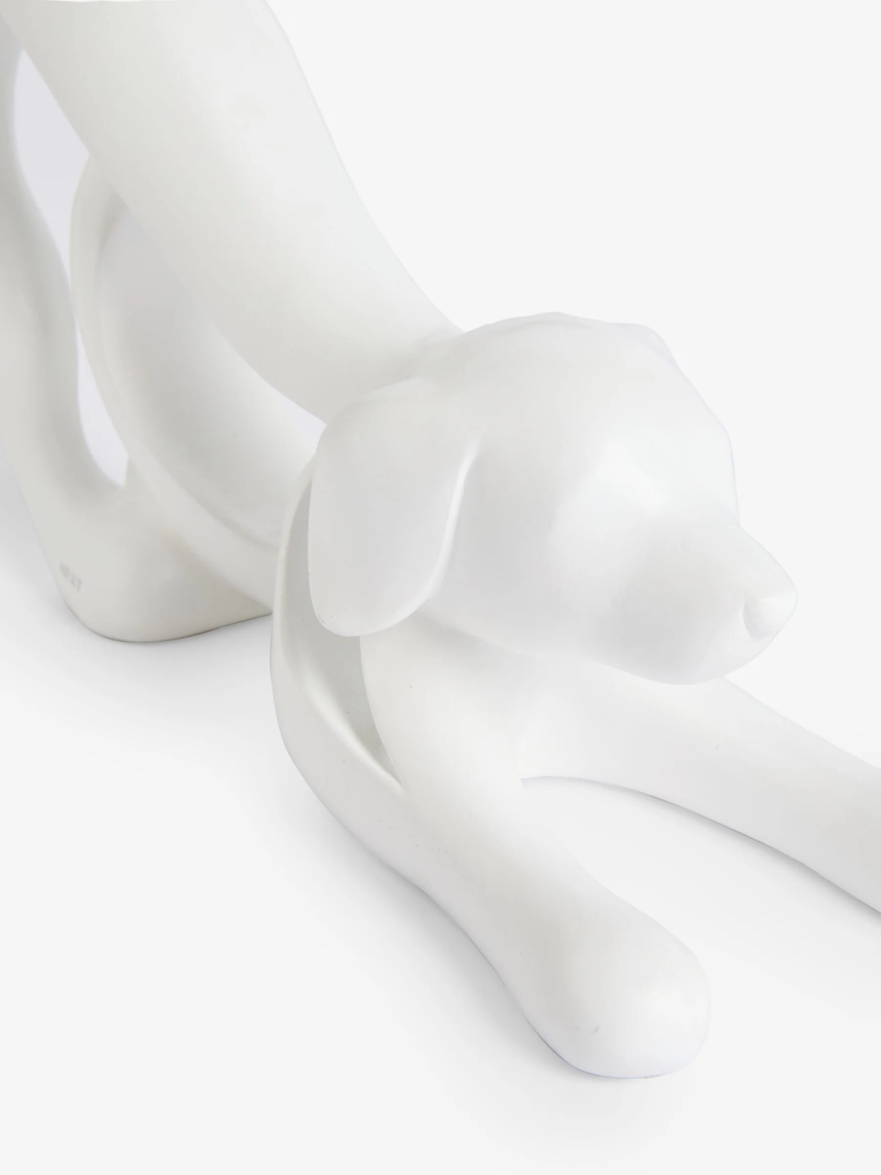 Abstract Ribbon Dog Ornament