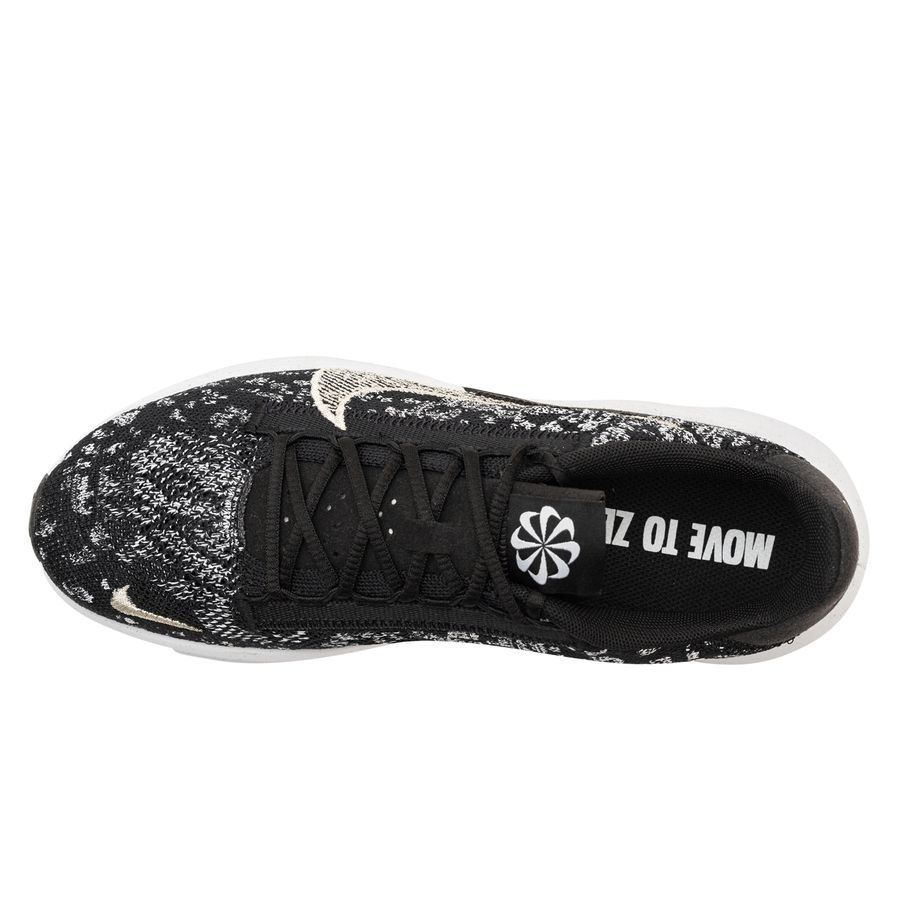 Nike Chaussures d'entraînement SuperRep GO 3 Flyknit Next Nature - Noir/Argenté/Blanc Femme