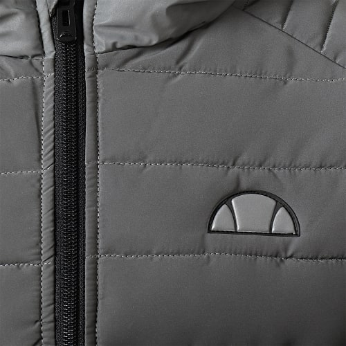 Doudoune Capuche Enfant Réfléchissant S3P16212 Gris