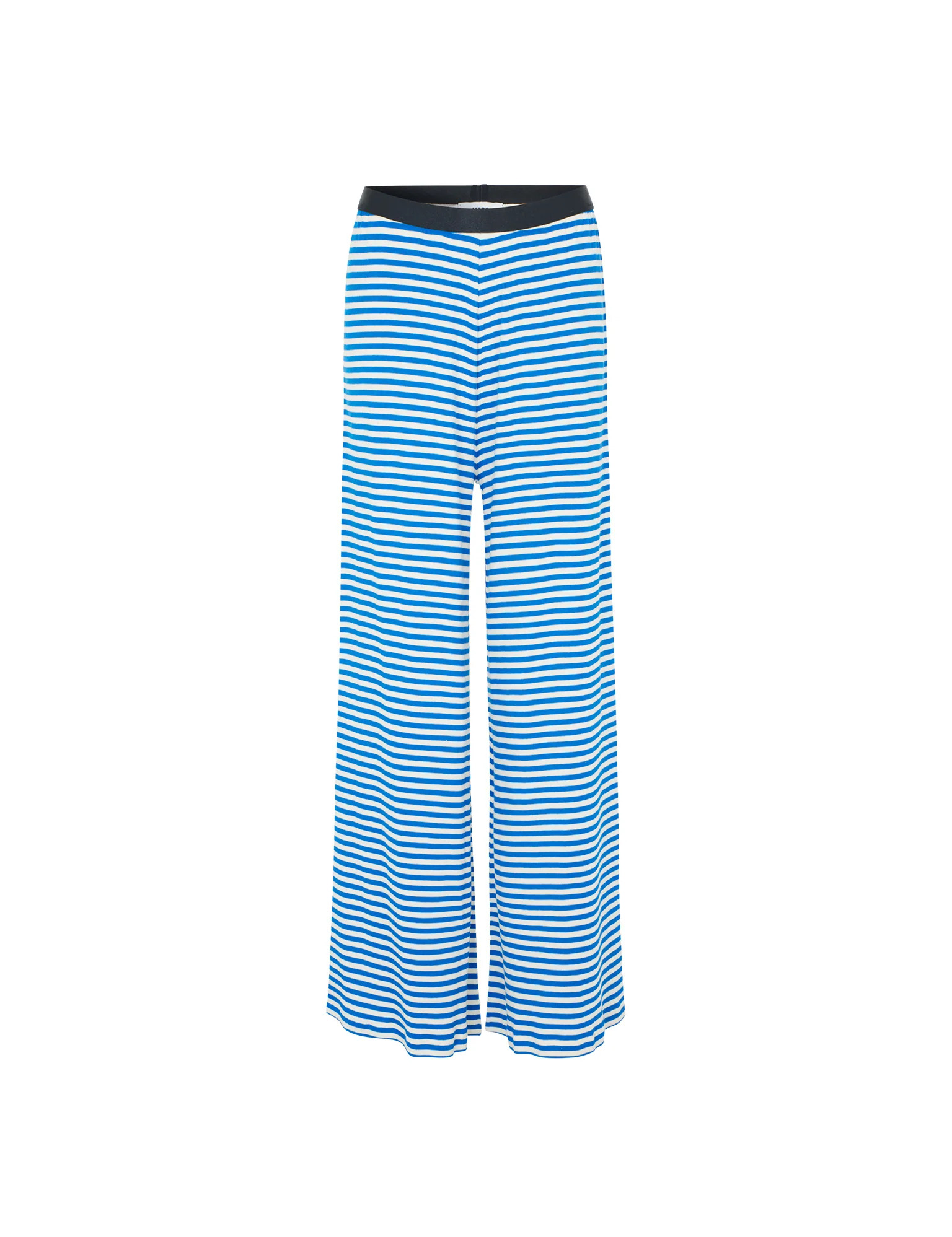 Mads Nørgaard  2X2 Cotton Stripe Veran bukser - Surf the web/vanill
