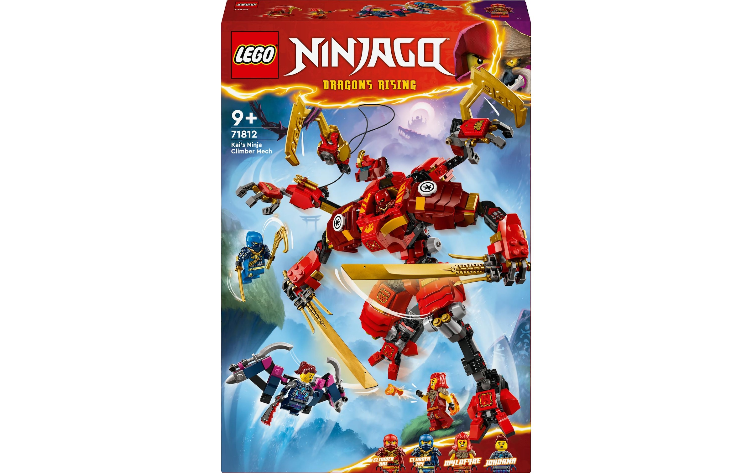 LEGO® Spielbausteine »Ninjago Kais Ninja-Kletter-Mech 71812«