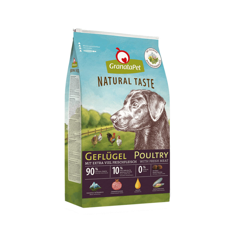 GranataPet Natural Taste Hondenvoer - Gevogelte