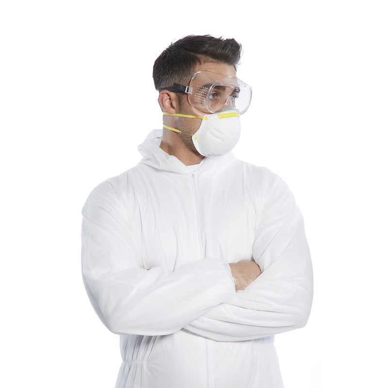 Wegwerpoverall XL wit