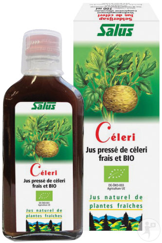 Salus Jus Pressé De Céleri Frais Et Bio Flacon 200ml