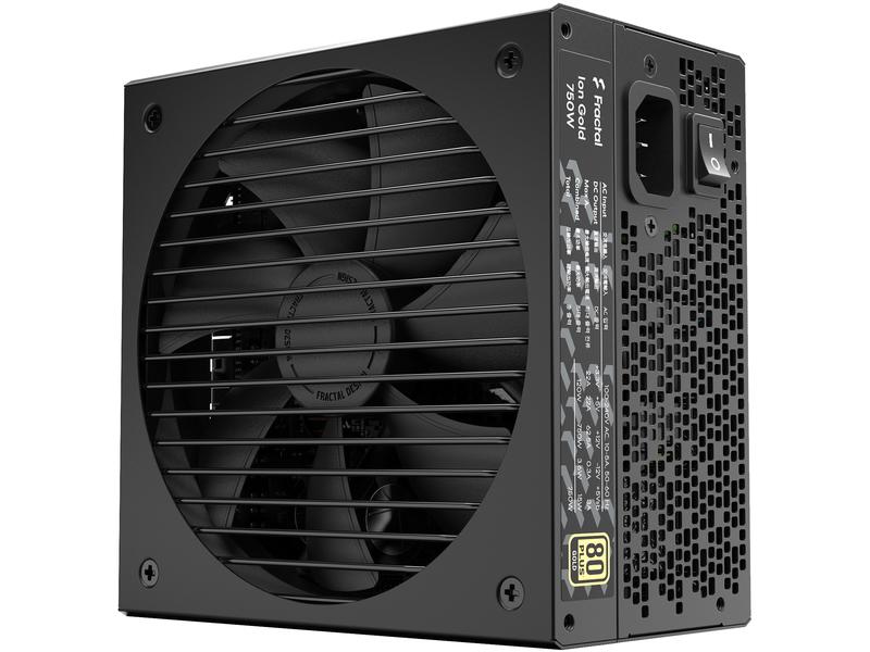 Fractal Design Netzteil Ion Gold 750 W Vollmodulares 750 W ATX-Netzteil