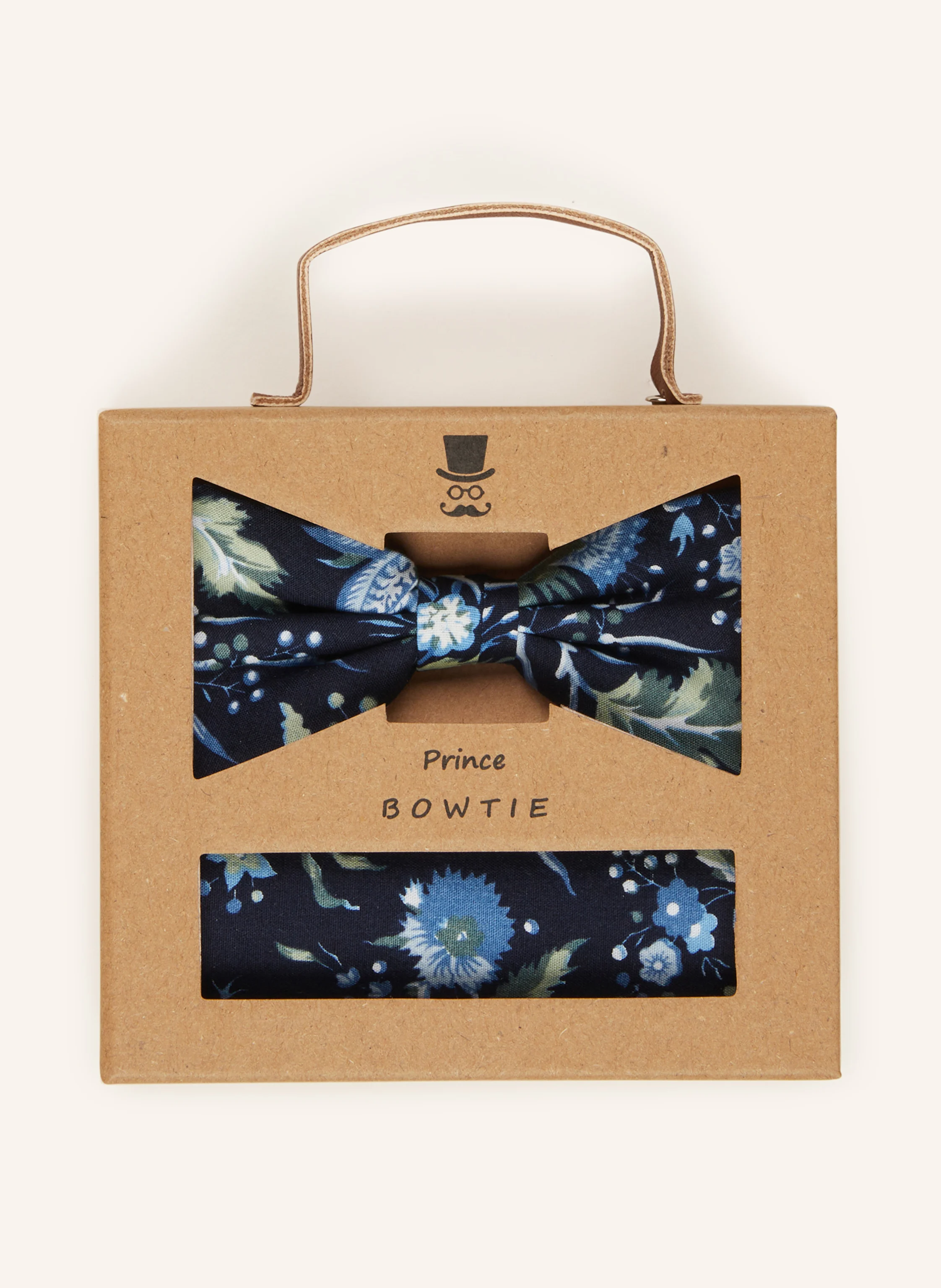 Prince BOWTIE Set: Fliege und Einstecktuch