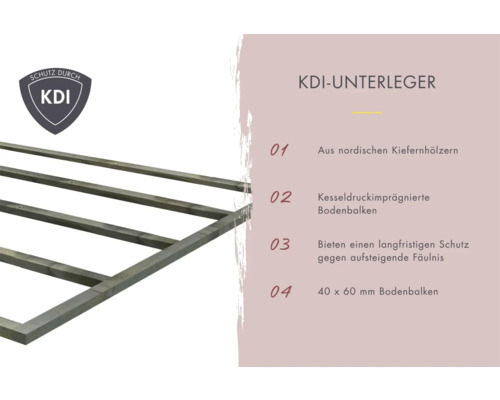 Karibu Opal 1 saunacabine zonder kachel, met houten deur en geïsoleerd glas, terragrijs/wit