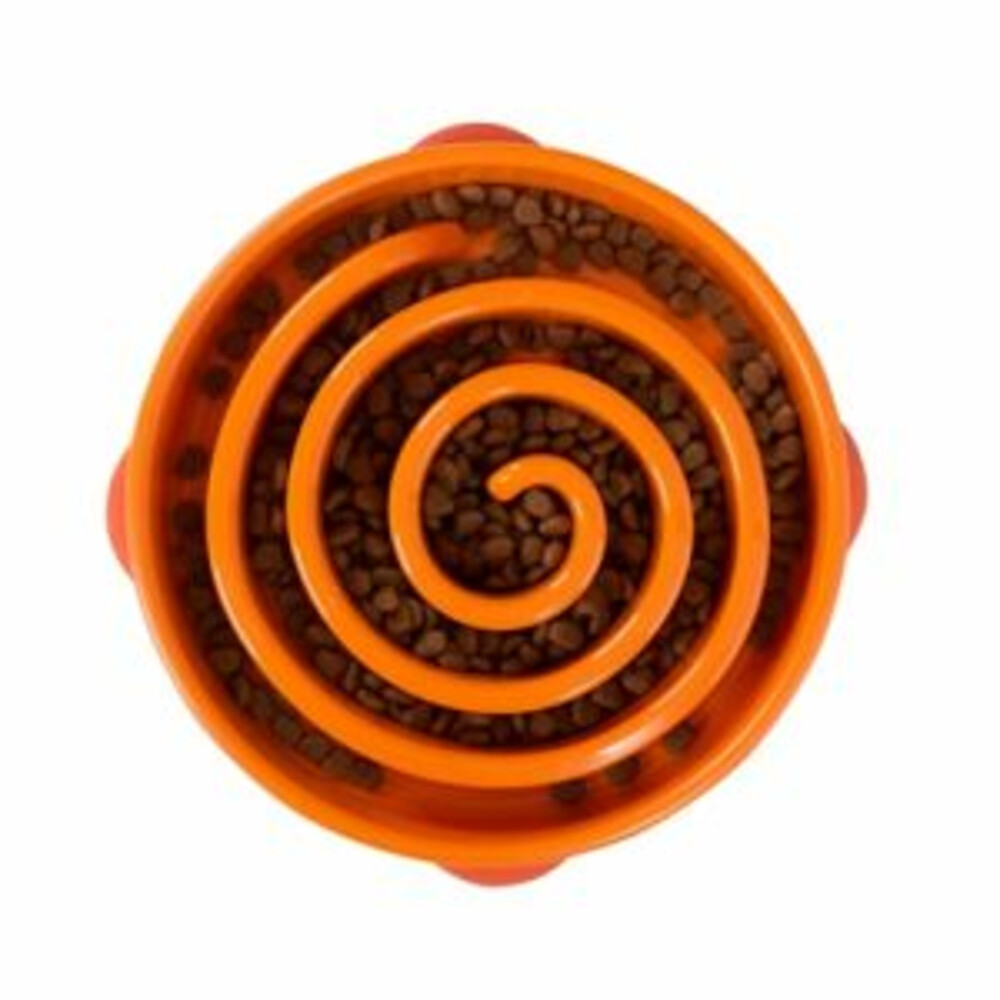 Outward Hound Dog Fun Feeder Swirl Large Oranje29 x 29 x 6 cm