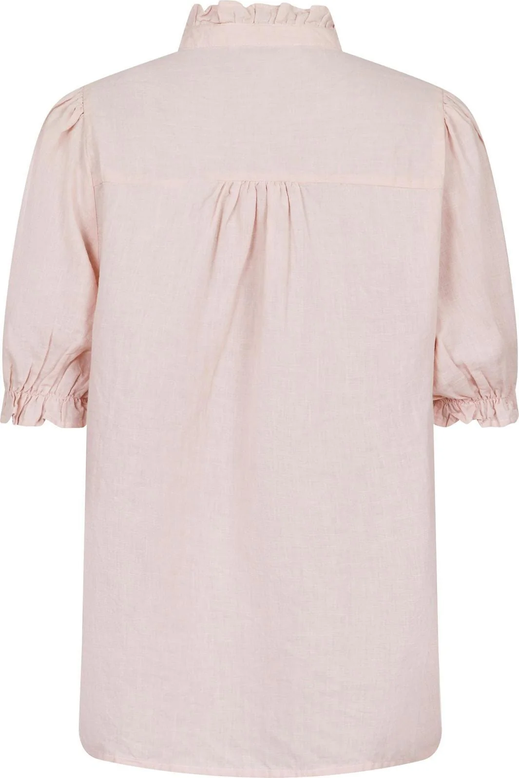 Neo Noir Odesa Linen Blouse rose smoke
