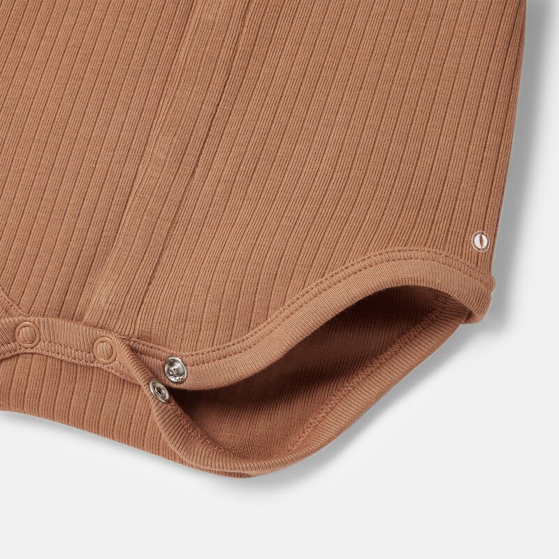 Body maille côtelée fantaisie beige naissance Absorba Beige
