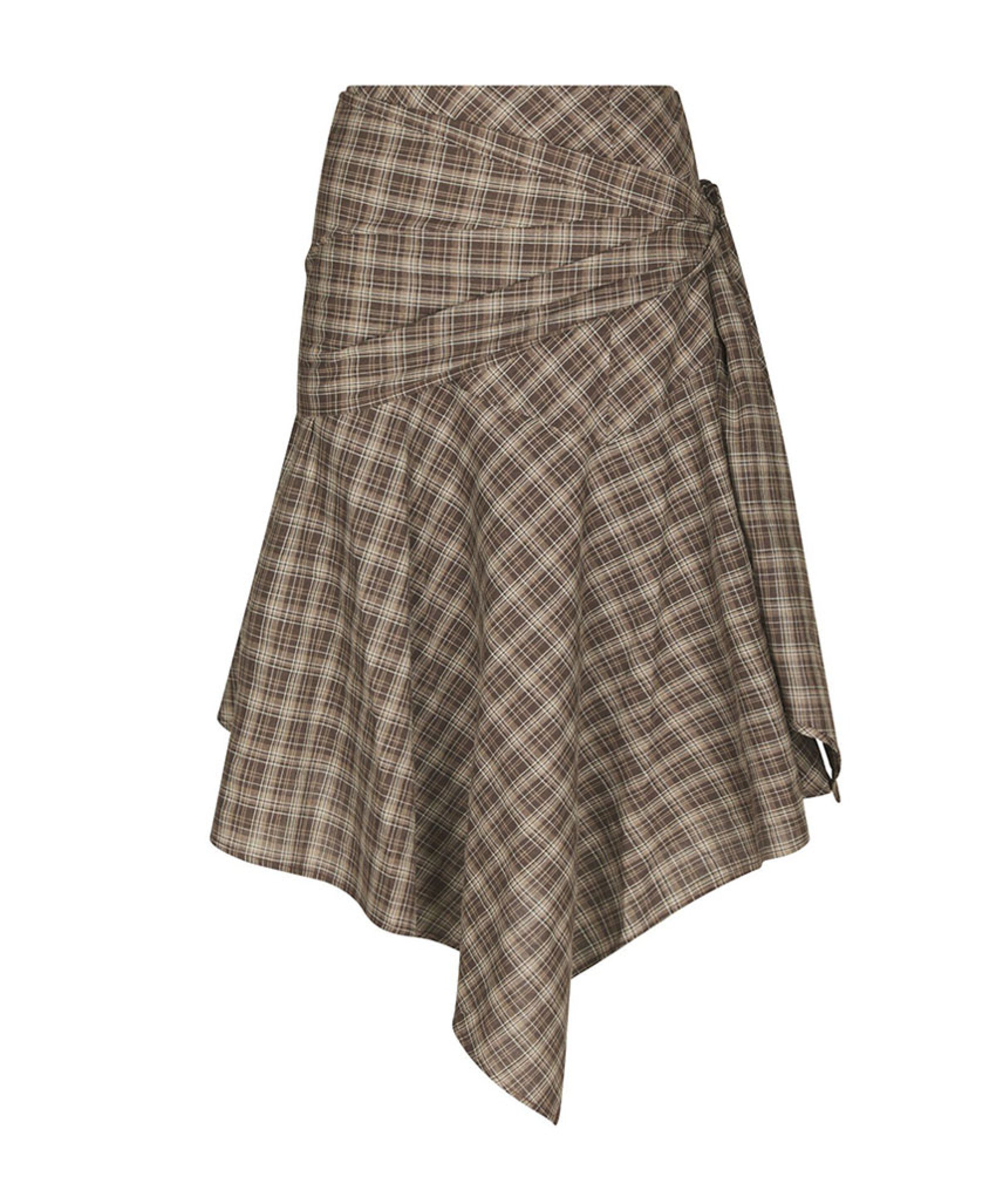 Neo Noir Dames rok bruin