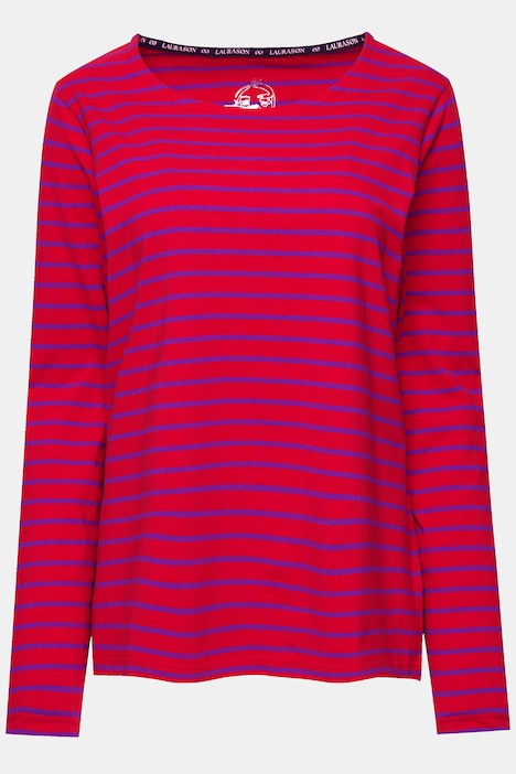 Ringelshirt, Langarm, Rundhals