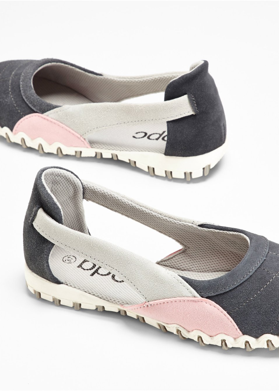 Ballerines en cuir