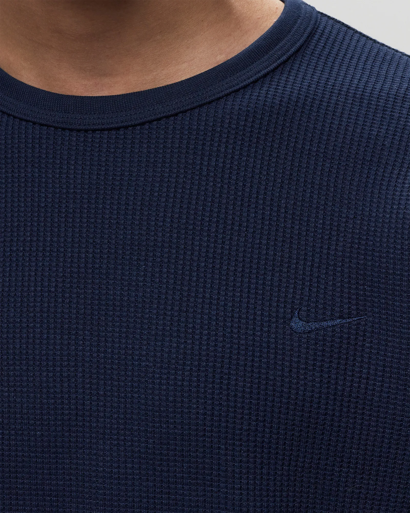 Nike Life Long-Sleeve Heavyweight Waffle Top