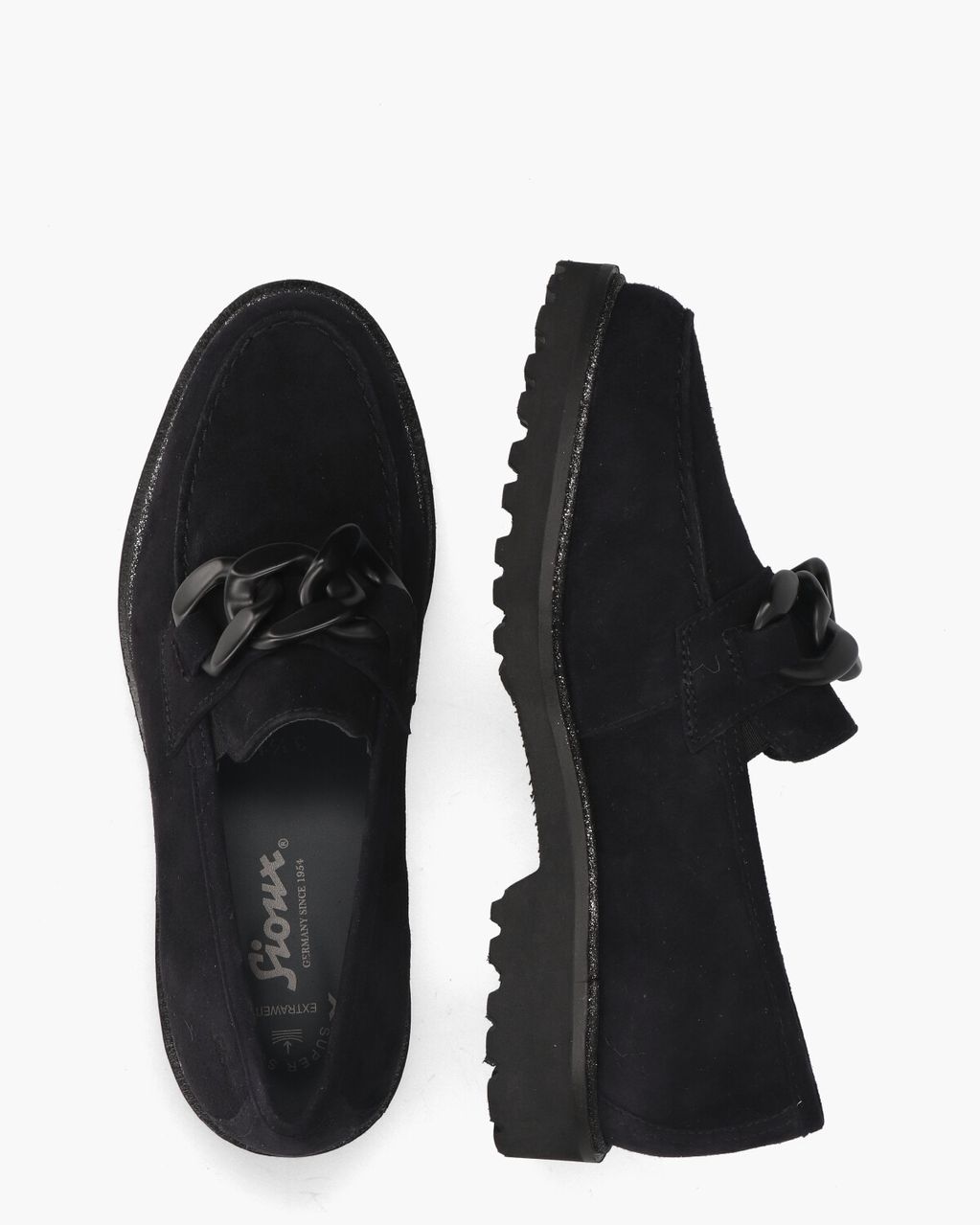 Sioux 69532 Donkerblauw Damesloafers
