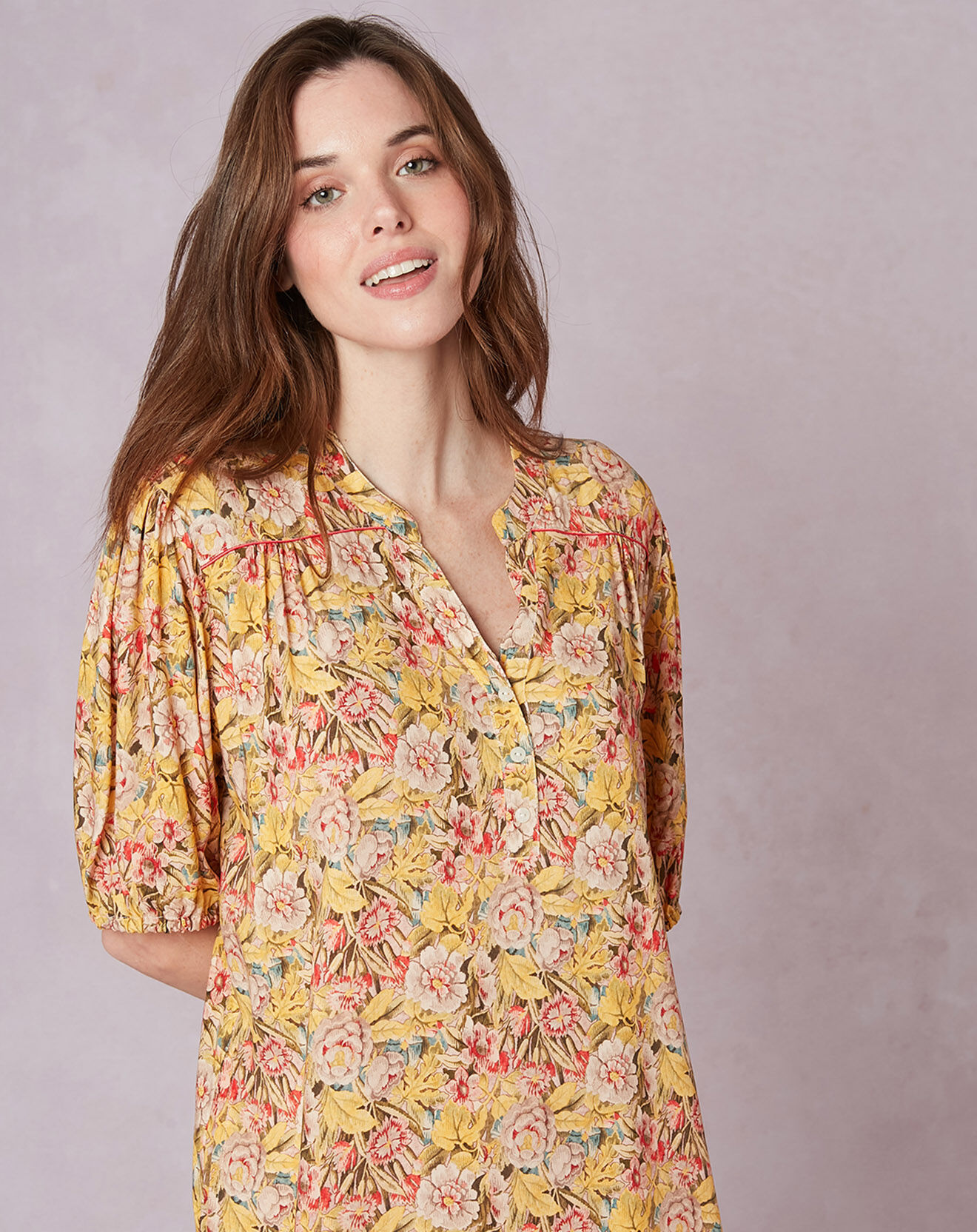 Le Chat Chemise de nuit Amaretti orange