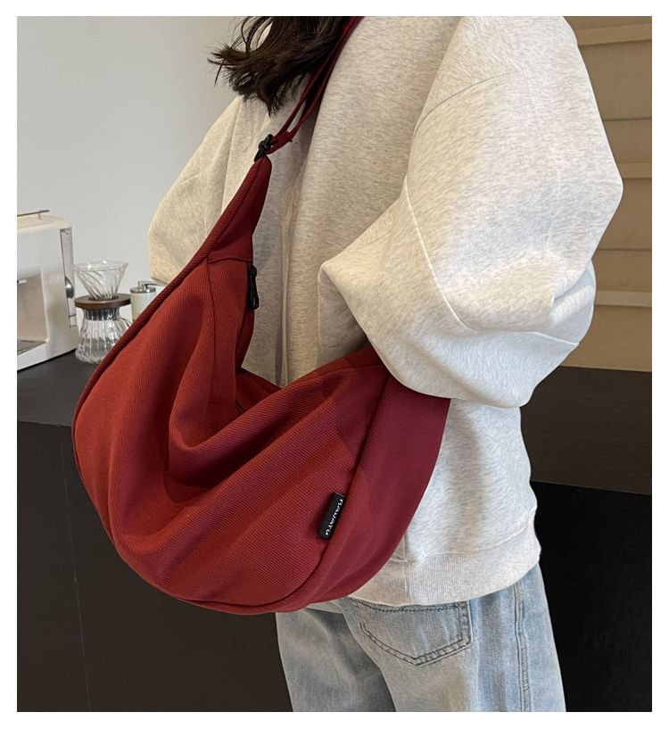 Melois - Effen crossbodytas