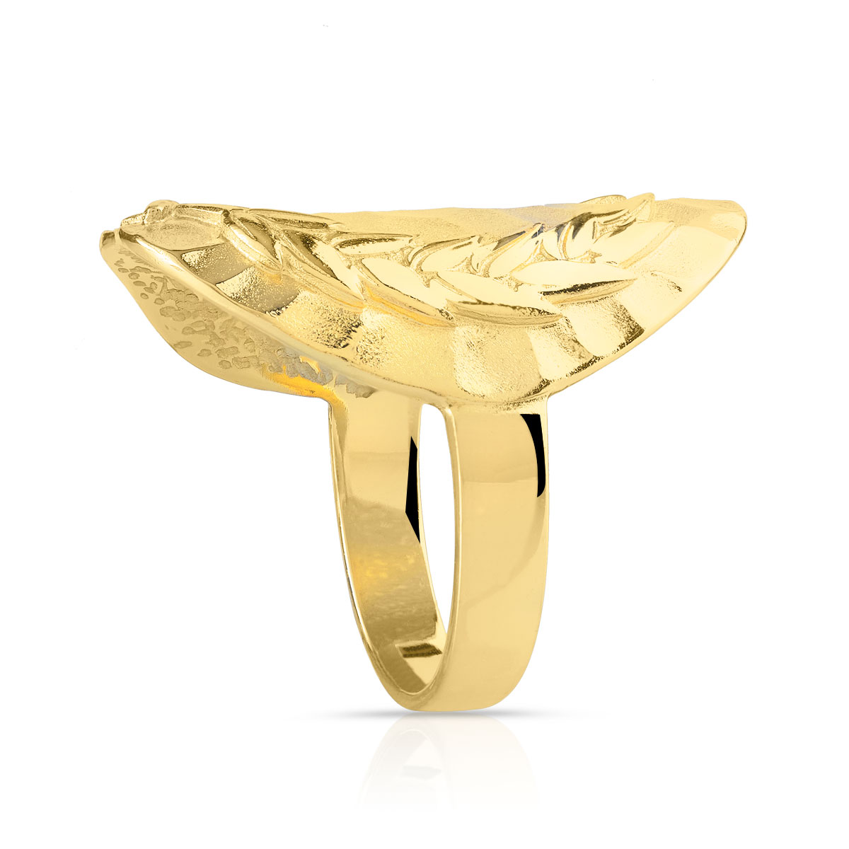 Bague dorée