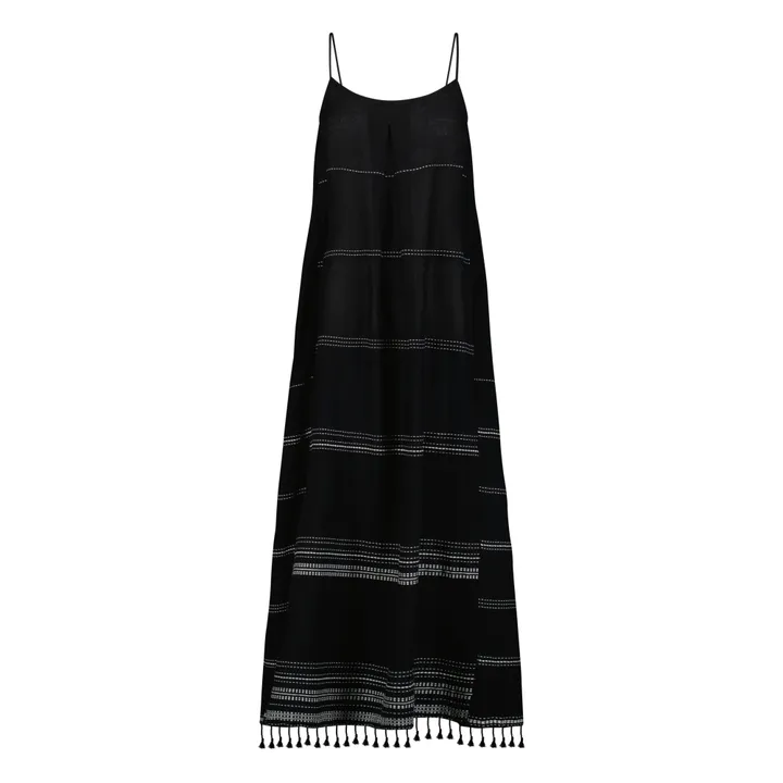 Lemlem Robe Slip Leliti | Noir