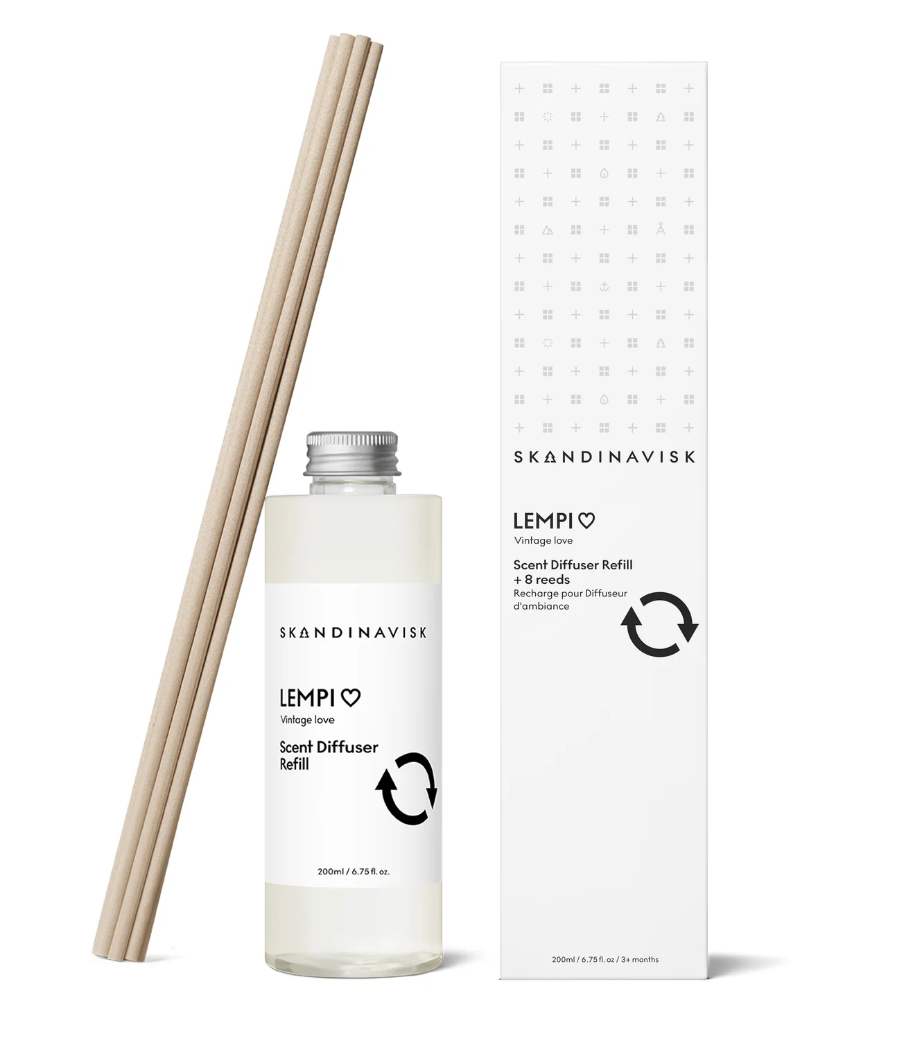 Skandinavisk  Lempi diffuser refill - 200 ml.