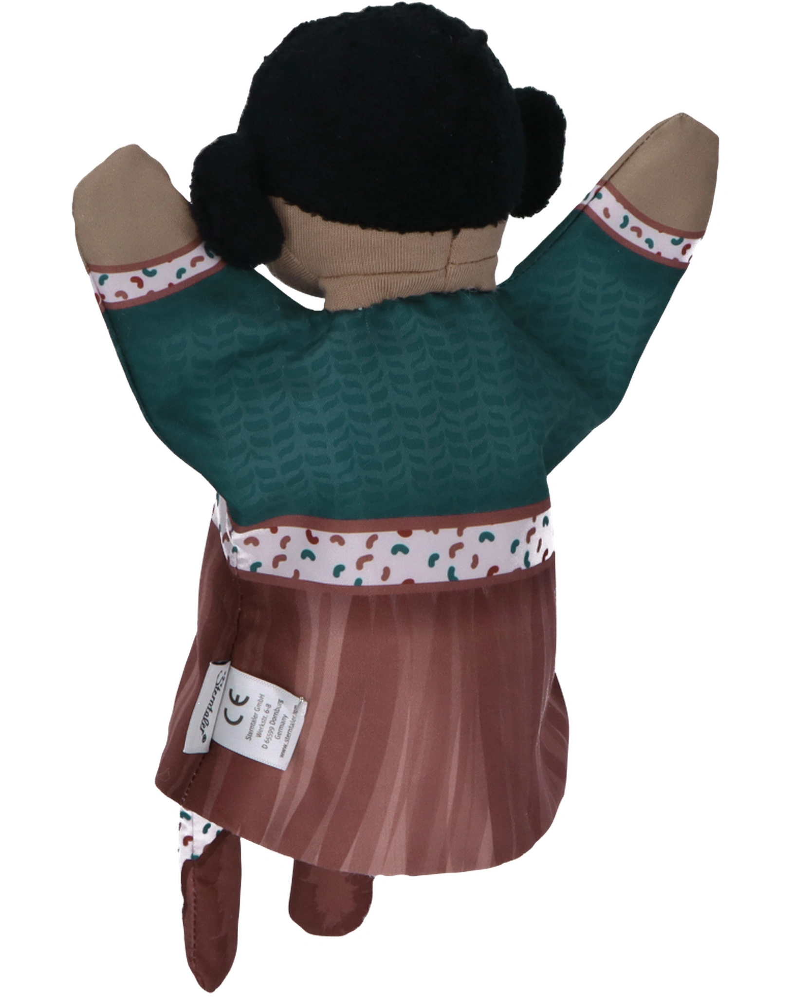 Handpuppe BEA (35cm) in dunkeltürkis