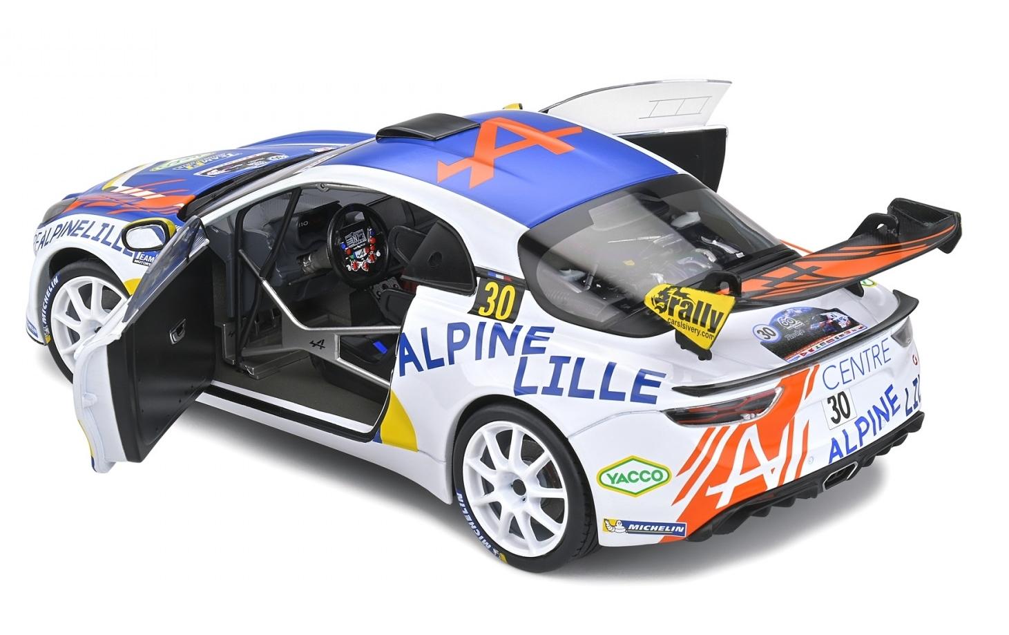 Rally Alpine A110 R-GT Weiss #30 1:18Alpine A110 R-GT Rallywagen Sammlermodell