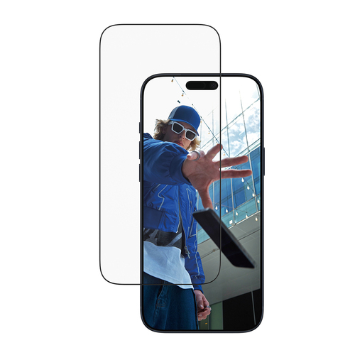iPhone 17 Pro Max Ultra Wide Fit EasyAligner Panzer Glas Displayschutz Case Friendly mit Montagerahmen (PG66497)