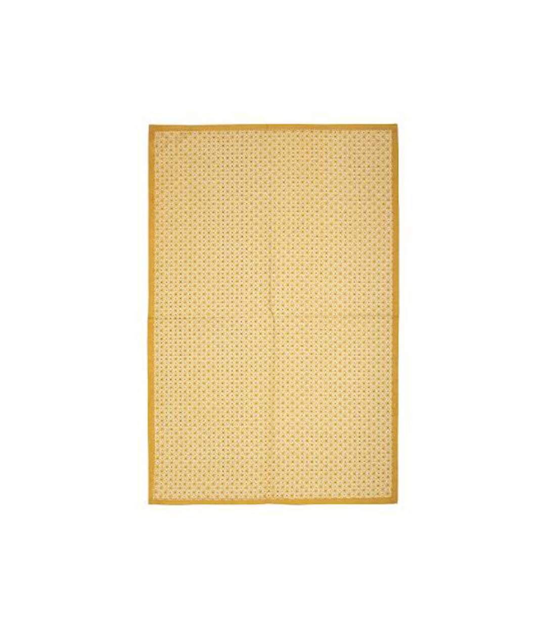 Lot de 3 Torchons Imprimé 45x70cm Ocre