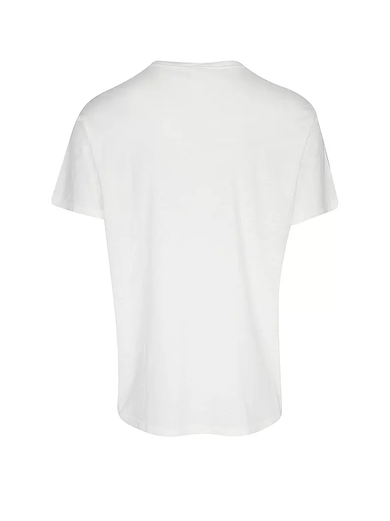 NUDIE JEANS T-Shirt ROFFE weiss