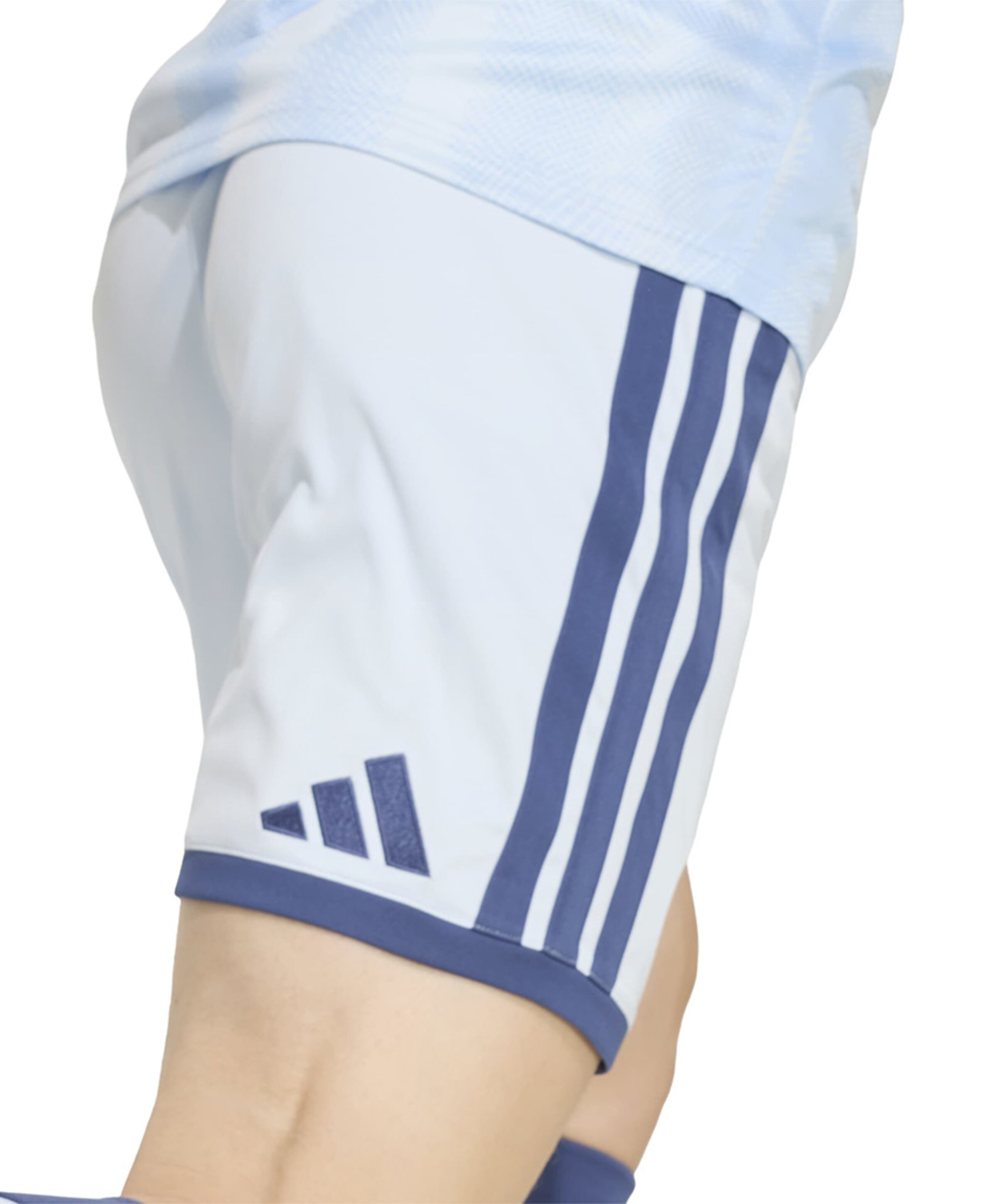 Adidas AJAX 3 SHO heren shorts blauw