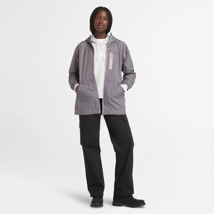 Veste imperméable repliable Jenness pour femme en violet