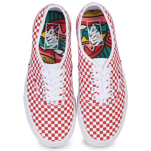 Vans - AUTHENTIC - Rouge / Blanc