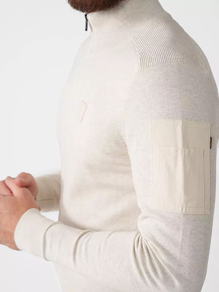 PME LEGEND Strickjacke  creme