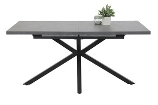 Tisch Malina Graphitfarbig 160(200)x76x90 cm