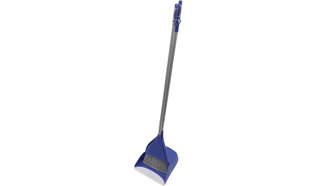 Kost med fejebakke foldbar og ergonomisk