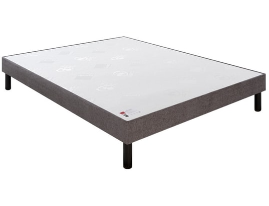EPEDA - Sommier  90 x 200 Voyage chenille gris 0920
