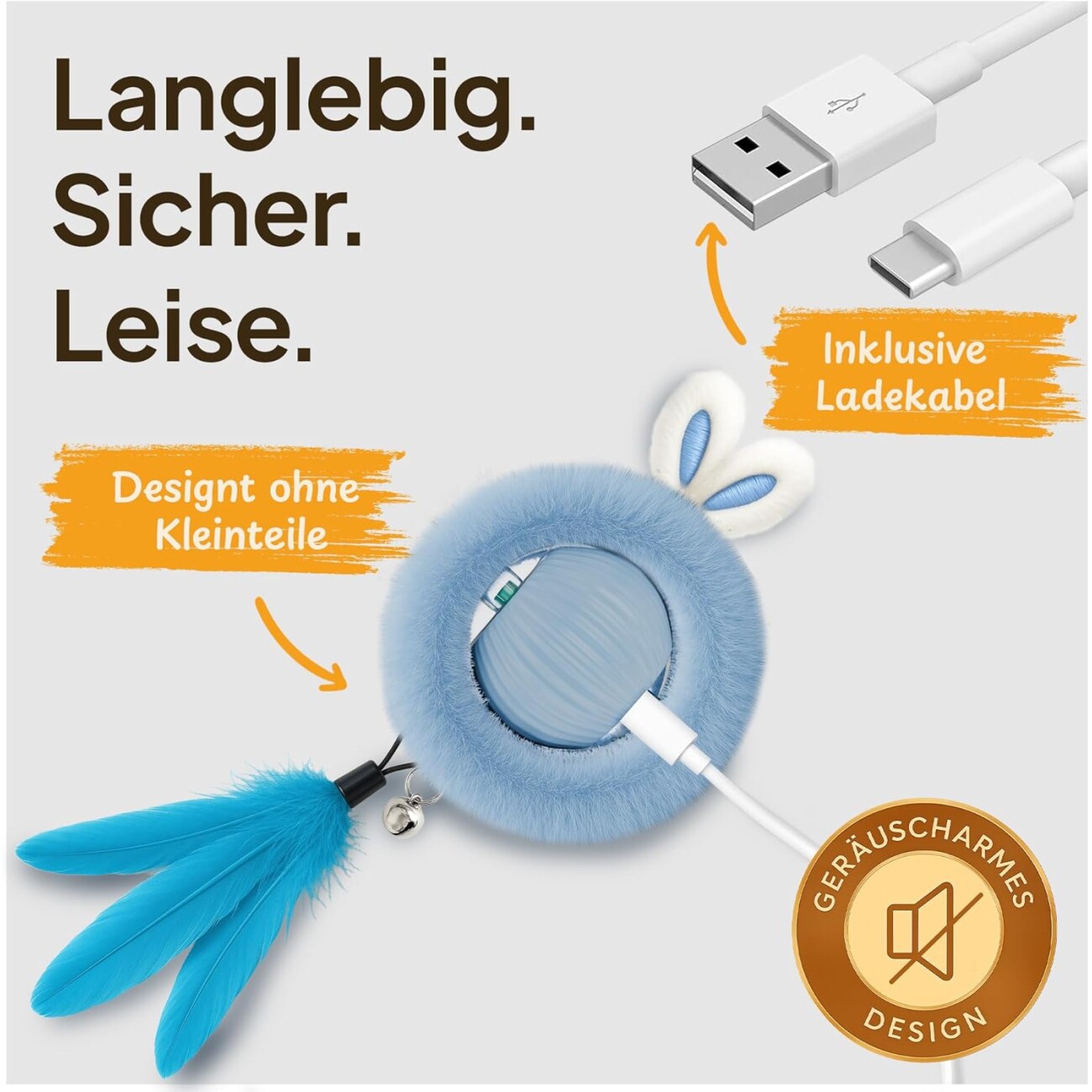 Tierhood Turboball Katzenspielzeug