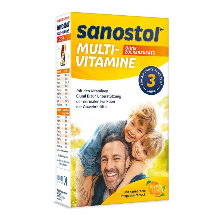 Sanostol ohne Zuckerzusatz , 230 ml