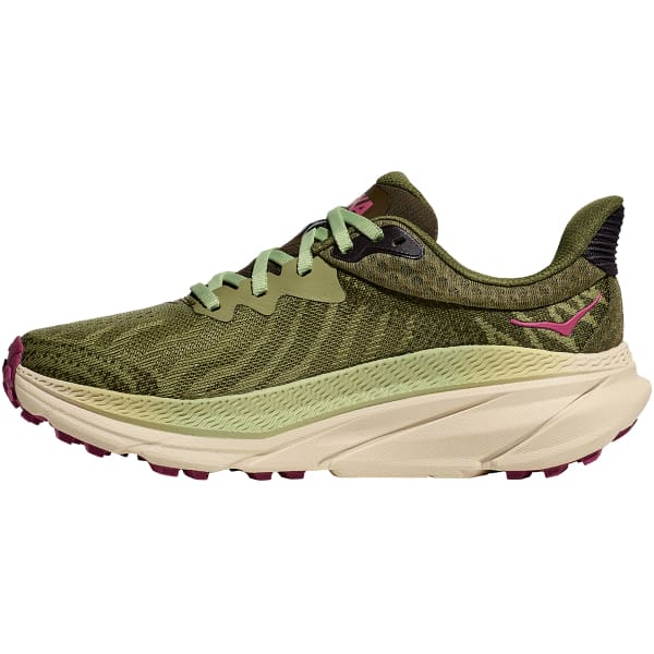 Chaussure trail HOKA ONE ONE CHALLENGER ATR 7 W FOREST FLOOR / BEET ROOT