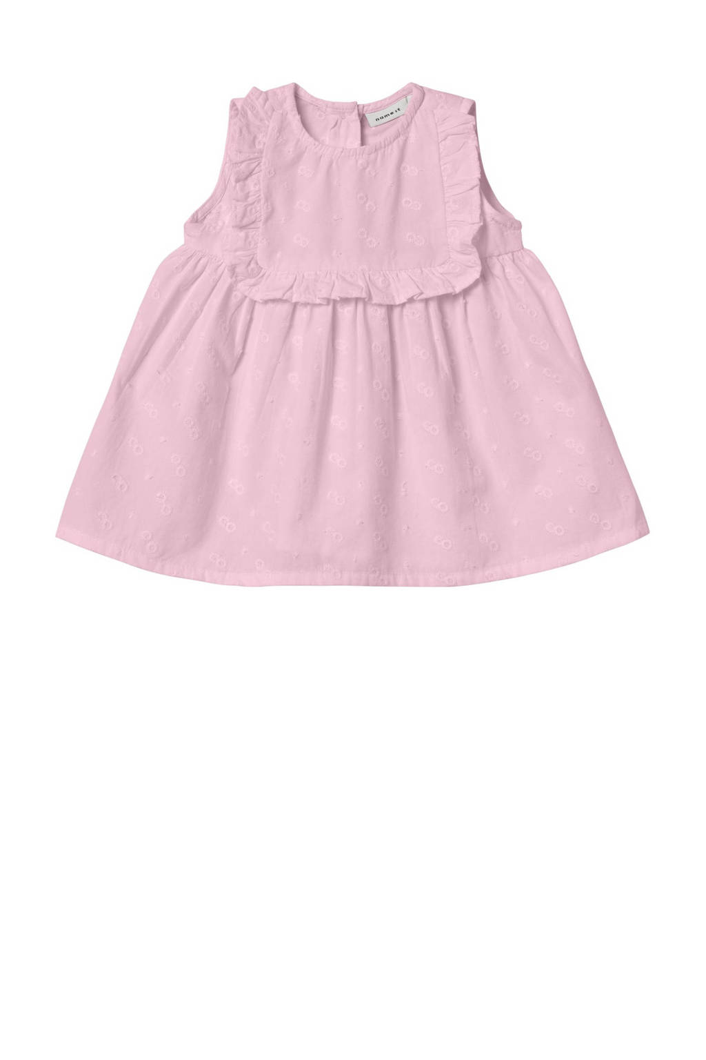 NAME IT baby jurk NBFDELANA roze