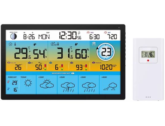 OPTEX - Station météo TUYA grand écran - 990056