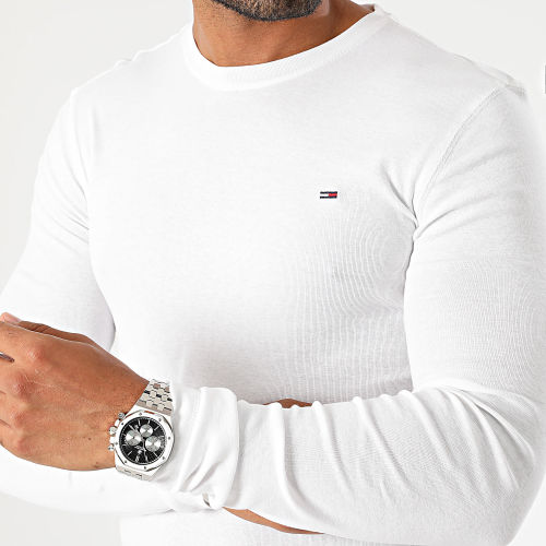 Lot De 2 Tee Shirts Manches Longues Original Rib 4409 Blanc Noir