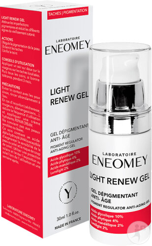 Eneomey Light Renew Gel De Nuit Dépigmentant Anti-Âge Tube 20ml