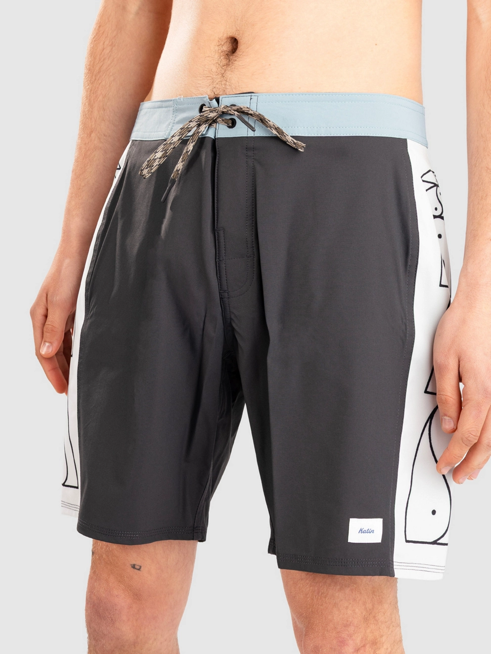 Katin USA Otg Cairns Surf Trunk Boardshorts black wash