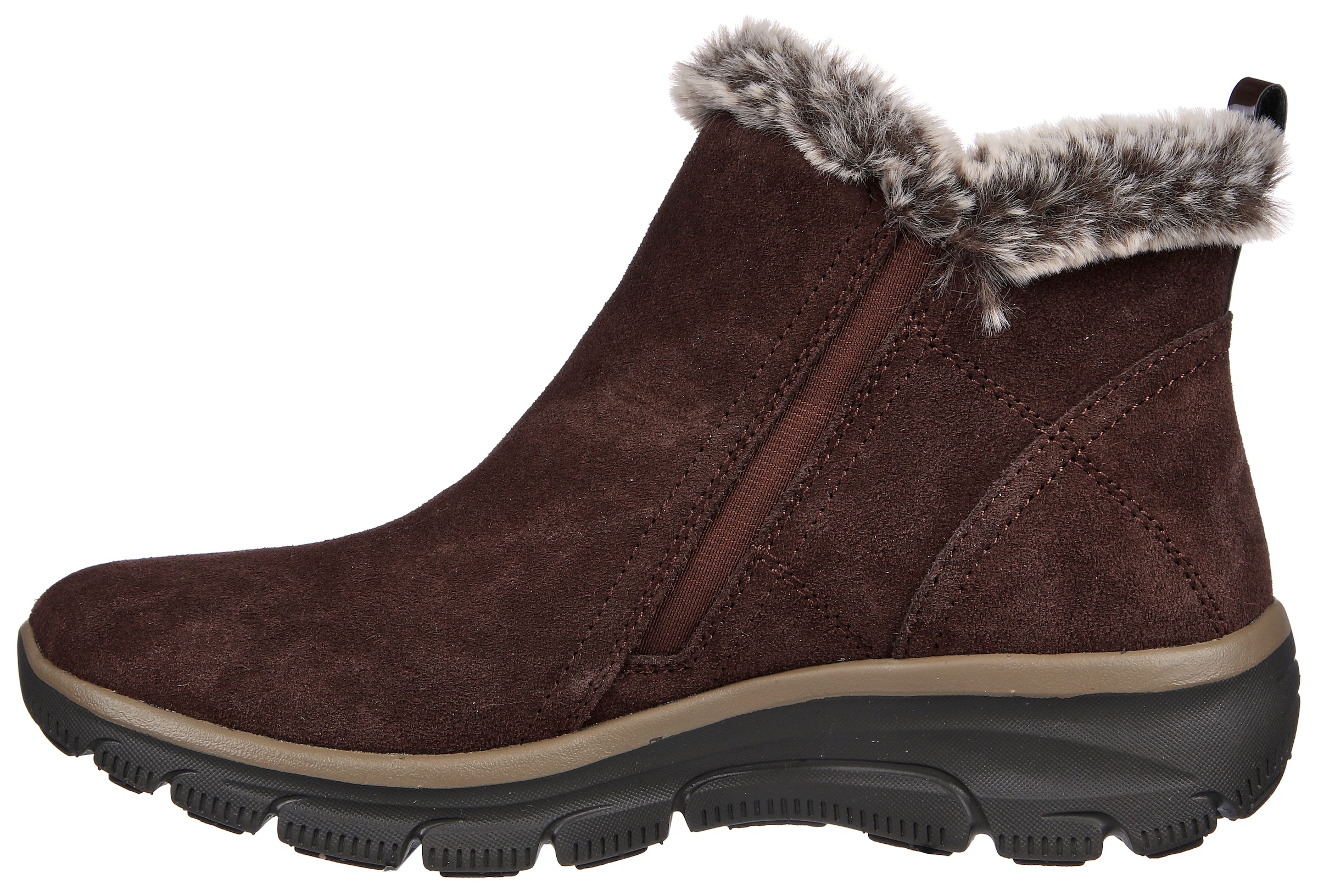 Skechers Winterboots »EASY GOING - HIGH ZIP«  Winterschuh mit Fellimitatkragen