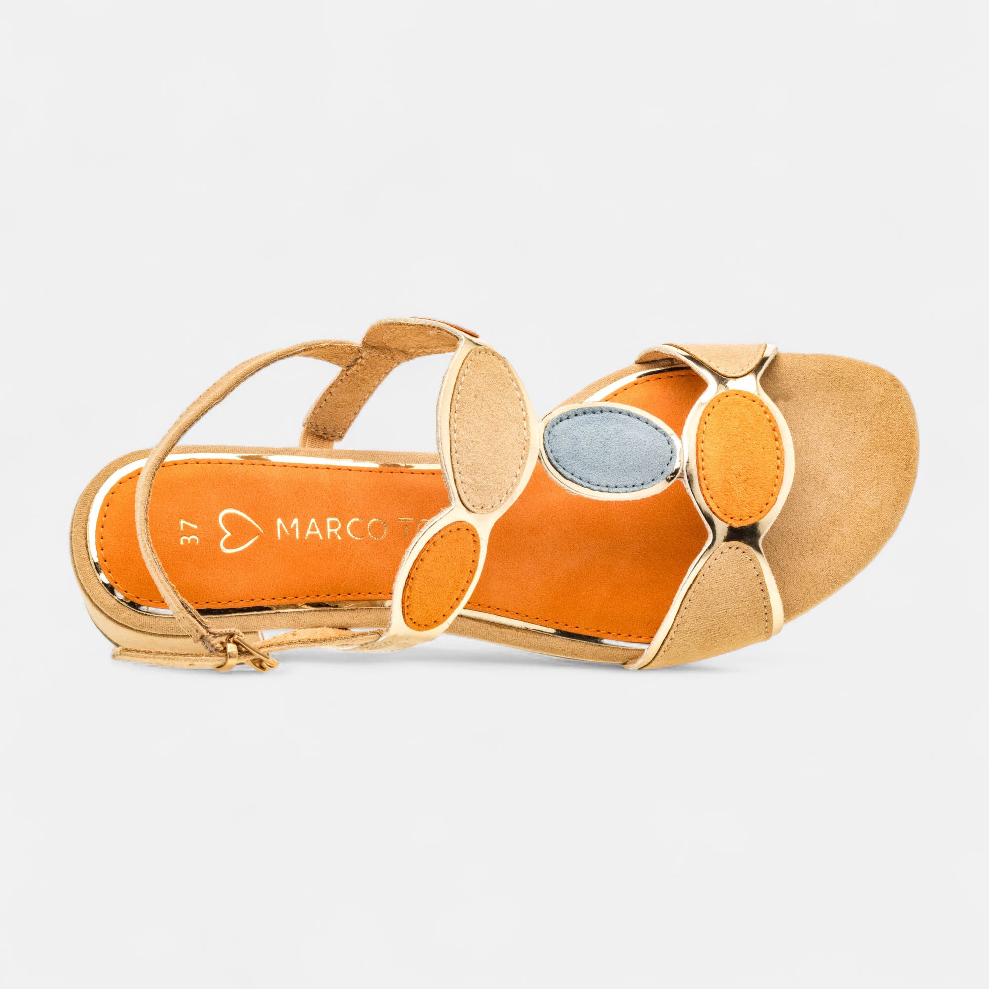 Nu-pieds Femme ecru