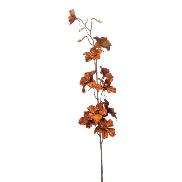 Blokker Kunstbloem Delphinium - 62 cm - Koper