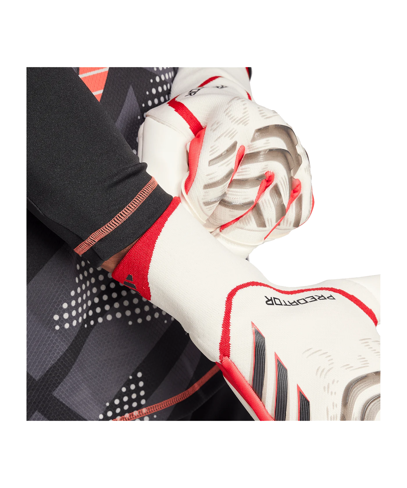 adidas Predator Pro Hybrid Champagne Torwarthandschuhe Weiss