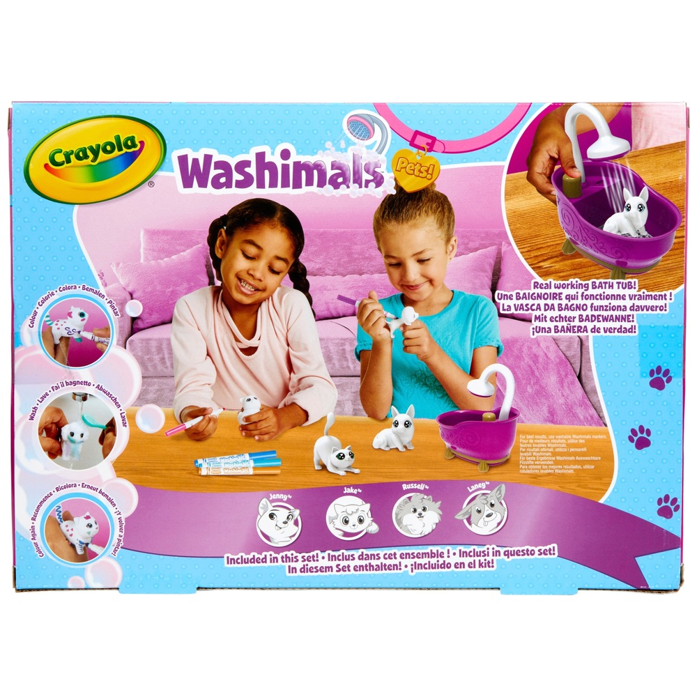 Crayola Washimals Haustier-Badewannenset